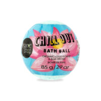 ORGANIC LOTUS FLOWER & BLUE ORCHID BATH BOMB CHILL OUT